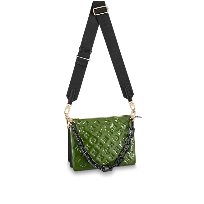 Louis Vuitton Coussin PM Green  Black