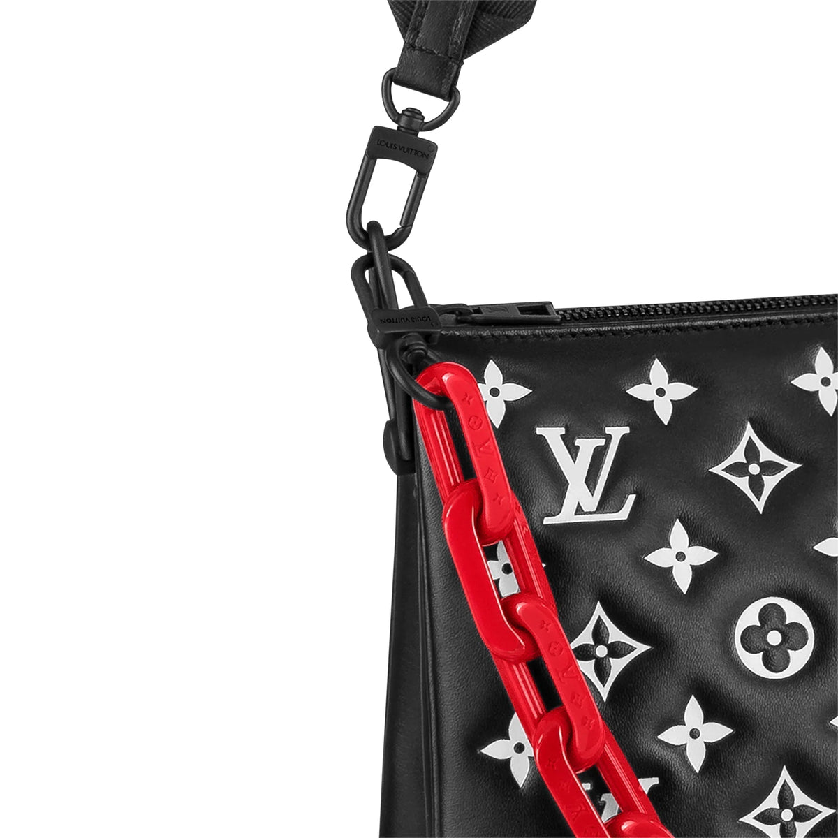 Louis Vuitton Coussin PM Black White