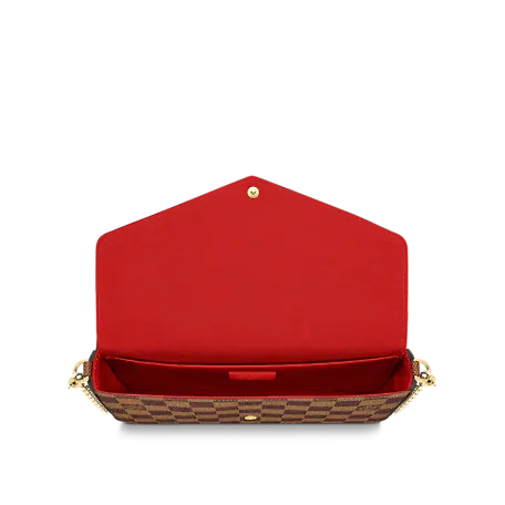 Pochette Félicie Damier Ebene