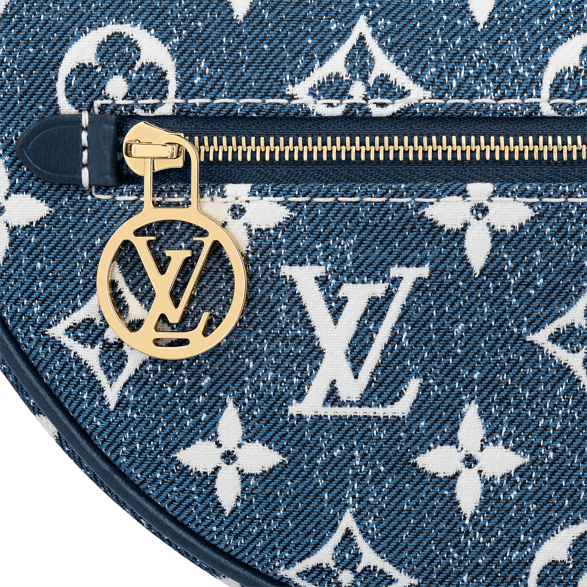 Louis Vuitton Loop Baguette Bag Navy Blue