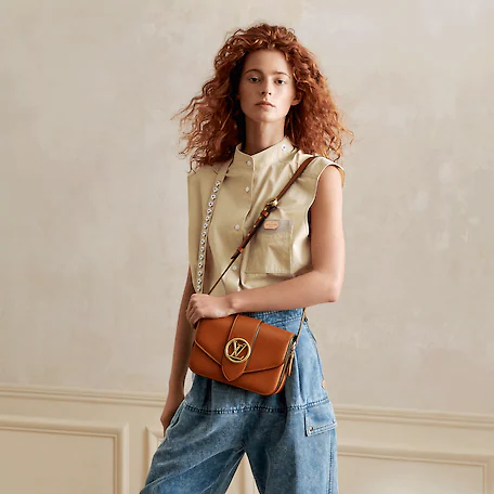 LV Pont 9 Caramel Brown