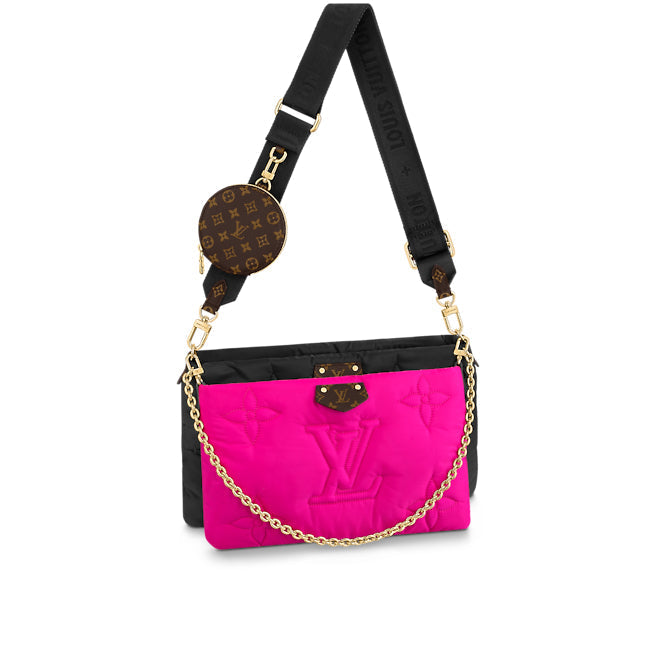 Louis Vuitton Maxi Multi Pochette Accessoires Fuchsia