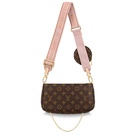 Louis Vuitton MULTI POCHETTE ACCESSOIRES ROSA CHIARO