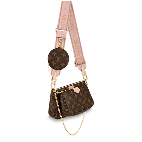 Louis Vuitton MULTI POCHETTE ACCESSOIRES ROSA CHIARO