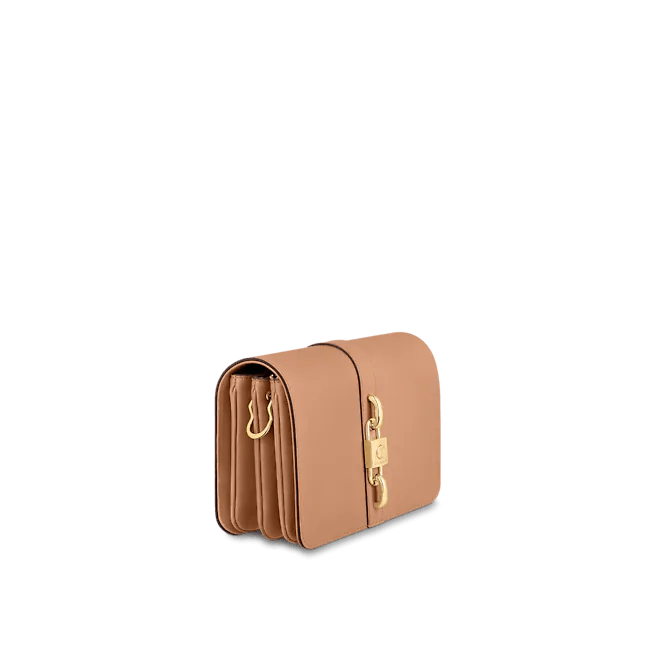 Mila's Edit Rendez-Vous Leather Lock Bag
