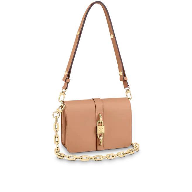 Mila's Edit Rendez-Vous Leather Lock Bag