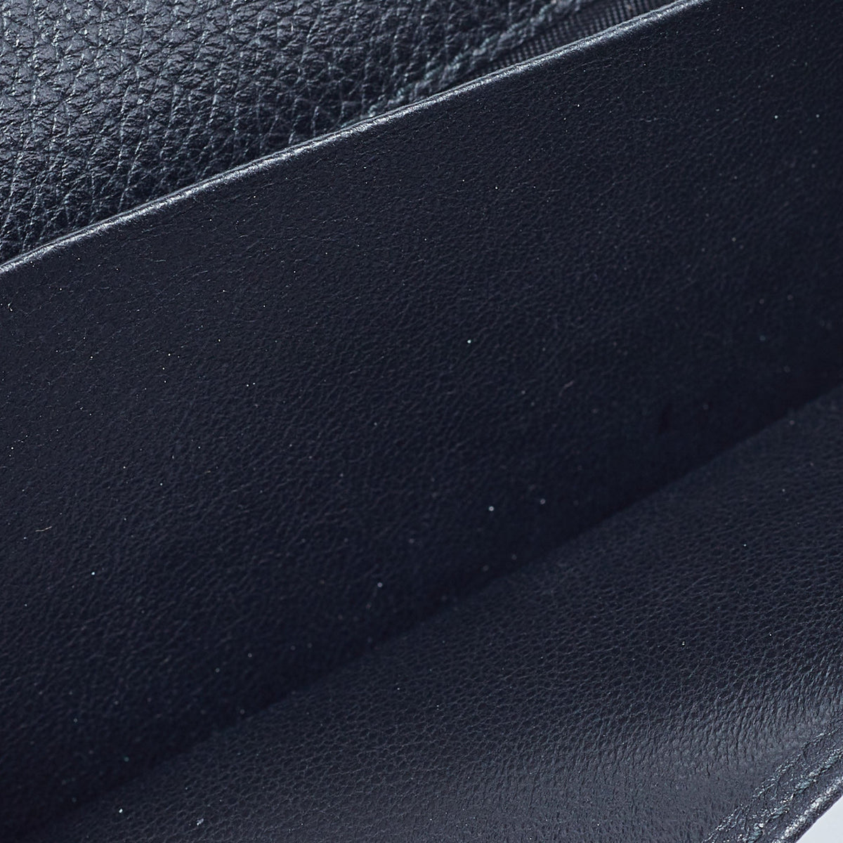 GUCCI Black Leather Soho Studded Continental Wallet
