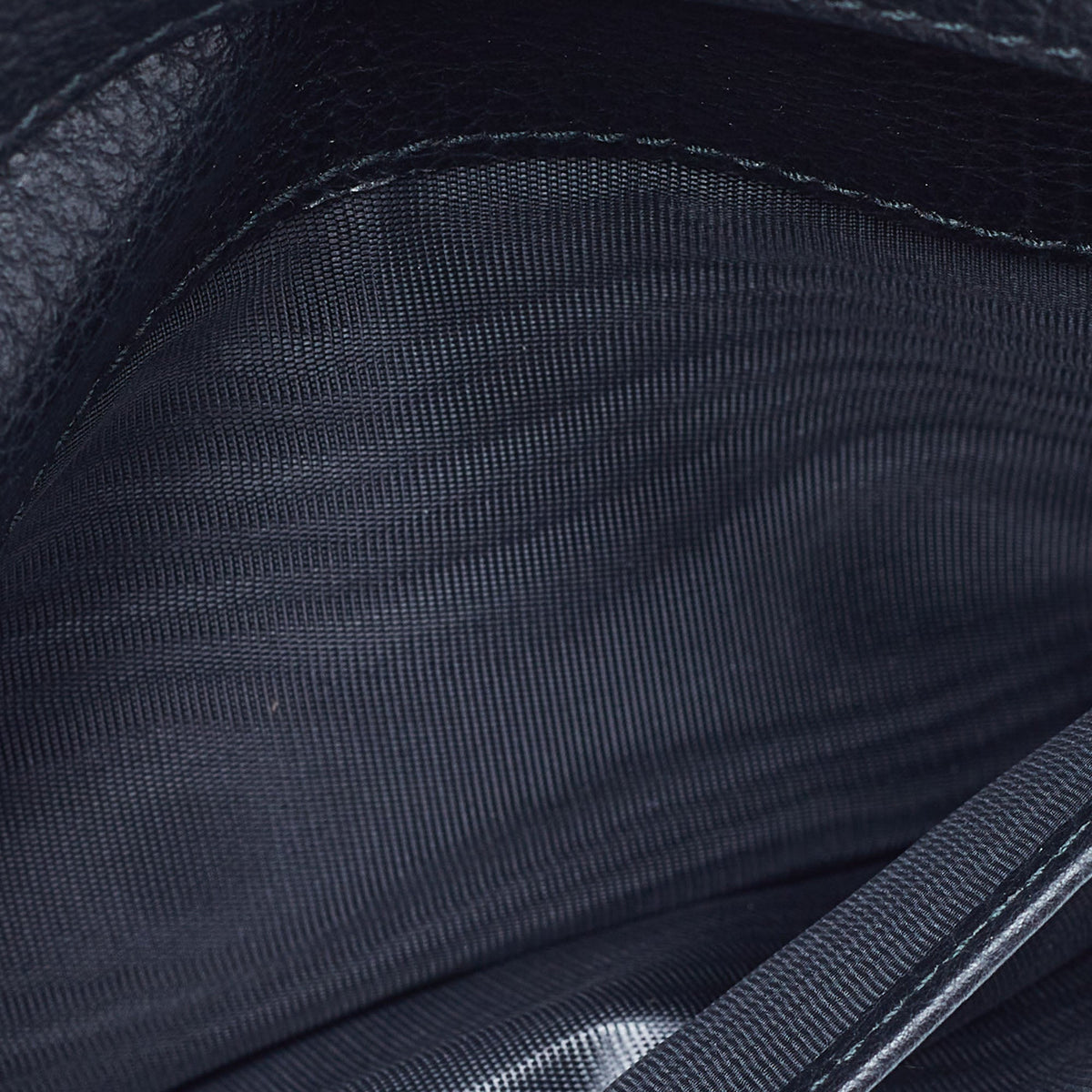 GUCCI Black Leather Soho Studded Continental Wallet