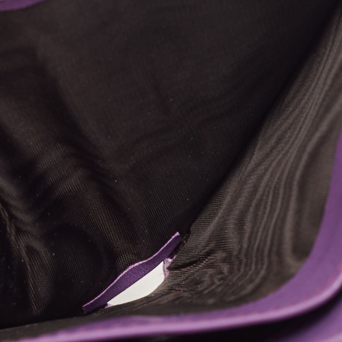 GUCCI Purple Leather Jackie 1961 French Wallet