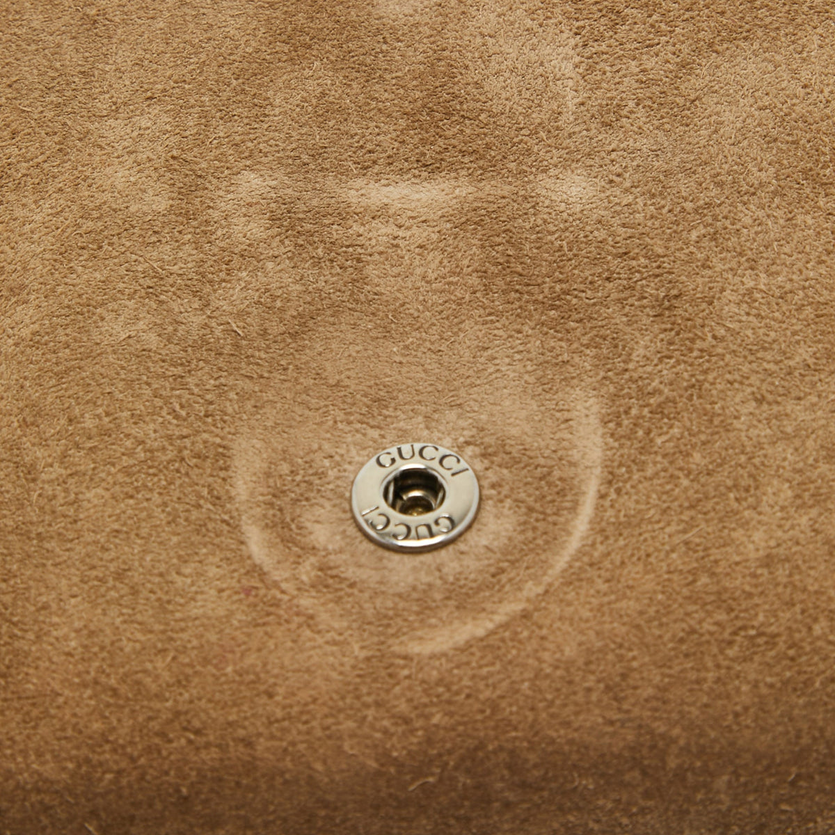 GUCCI Beige Suede Mini Dionysus Shoulder Bag