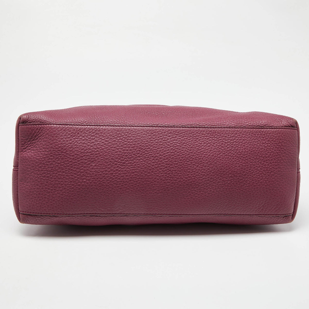 GUCCI Pink Pebbled Leather Medium Soho Chain Tote