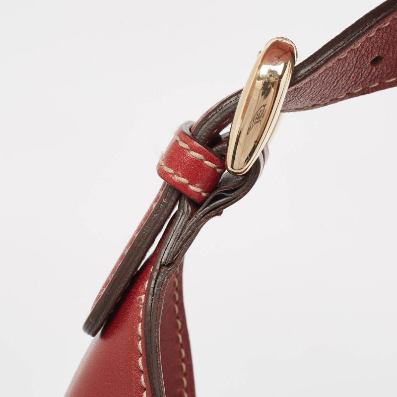GUCCI Red ssima Leather 85th Anniversary Hobo