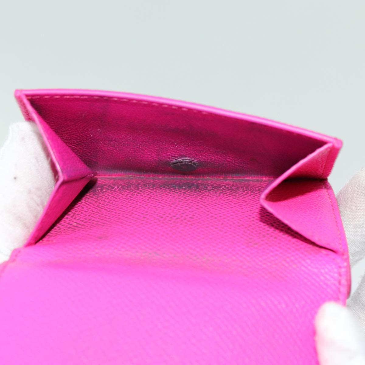 balenciaga Wallet Leather Pink 593813 Auth mr046