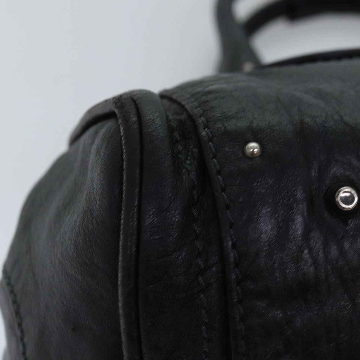 Chloe Paddington Hand Bag Leather Black mr171