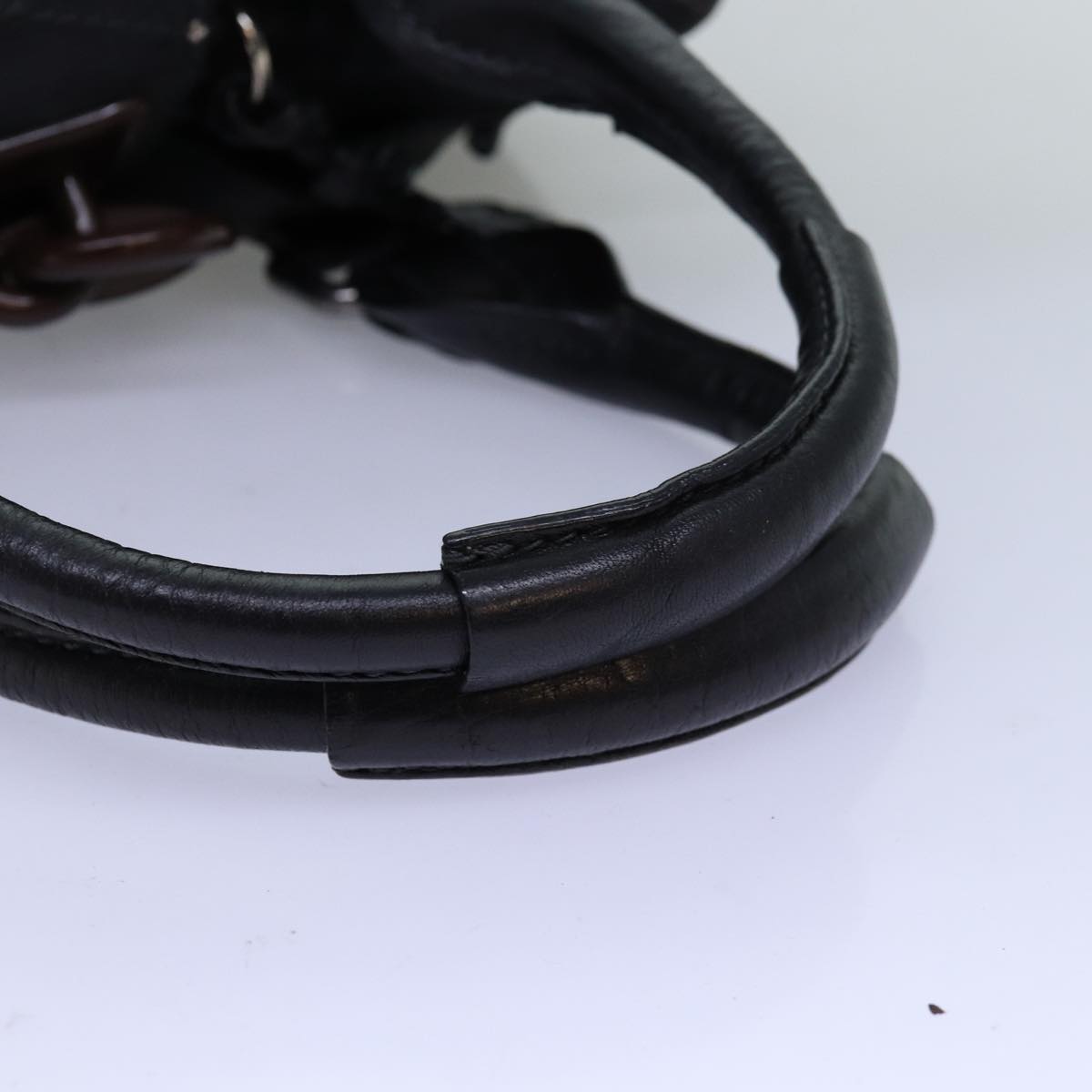 Chloe Paddington Hand Bag Leather Black mr171