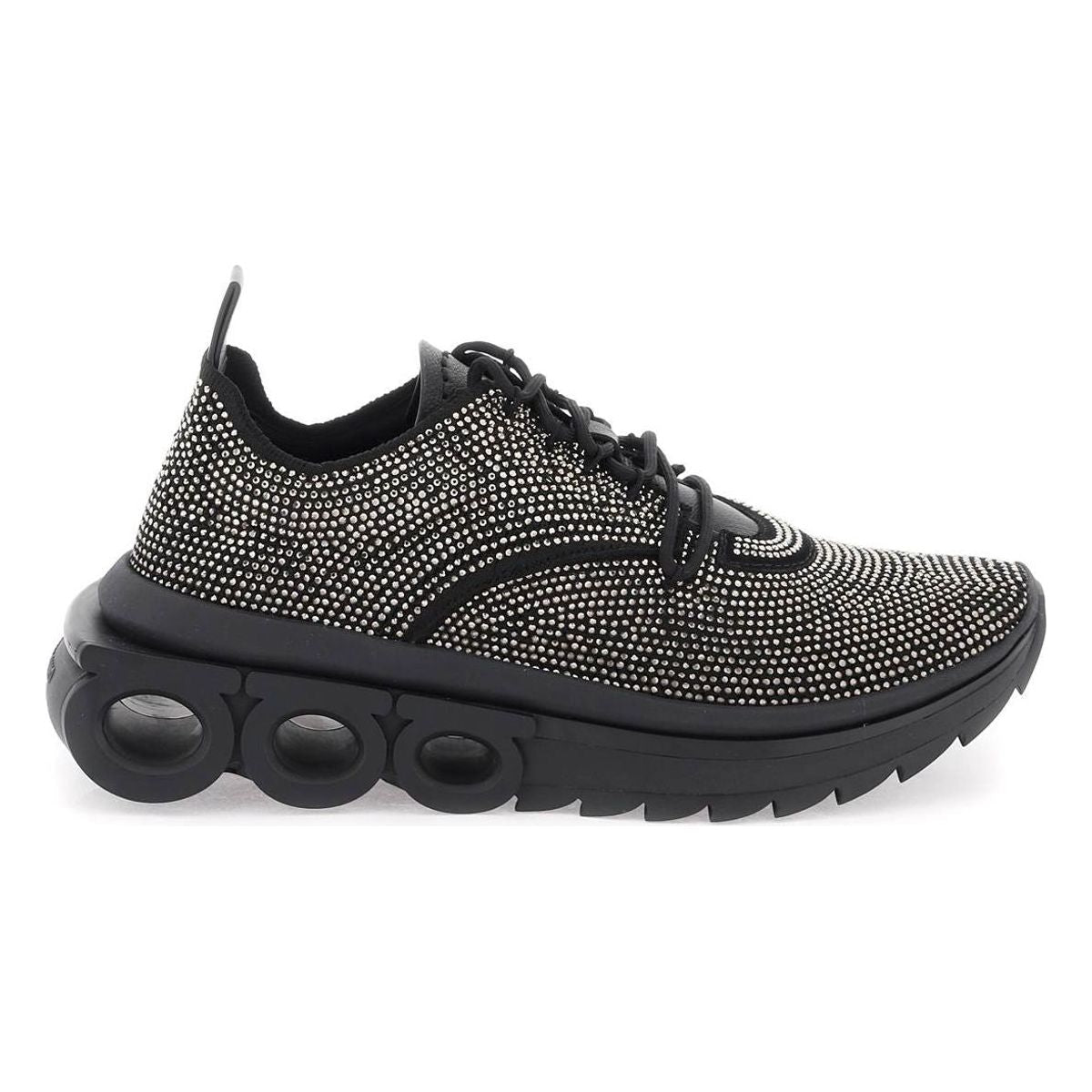 SALVATORE  RUNNING SNEAKERS WITH RHINESTONES