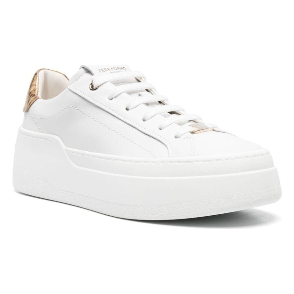 PLATFORM LEATHER SNEAKERS