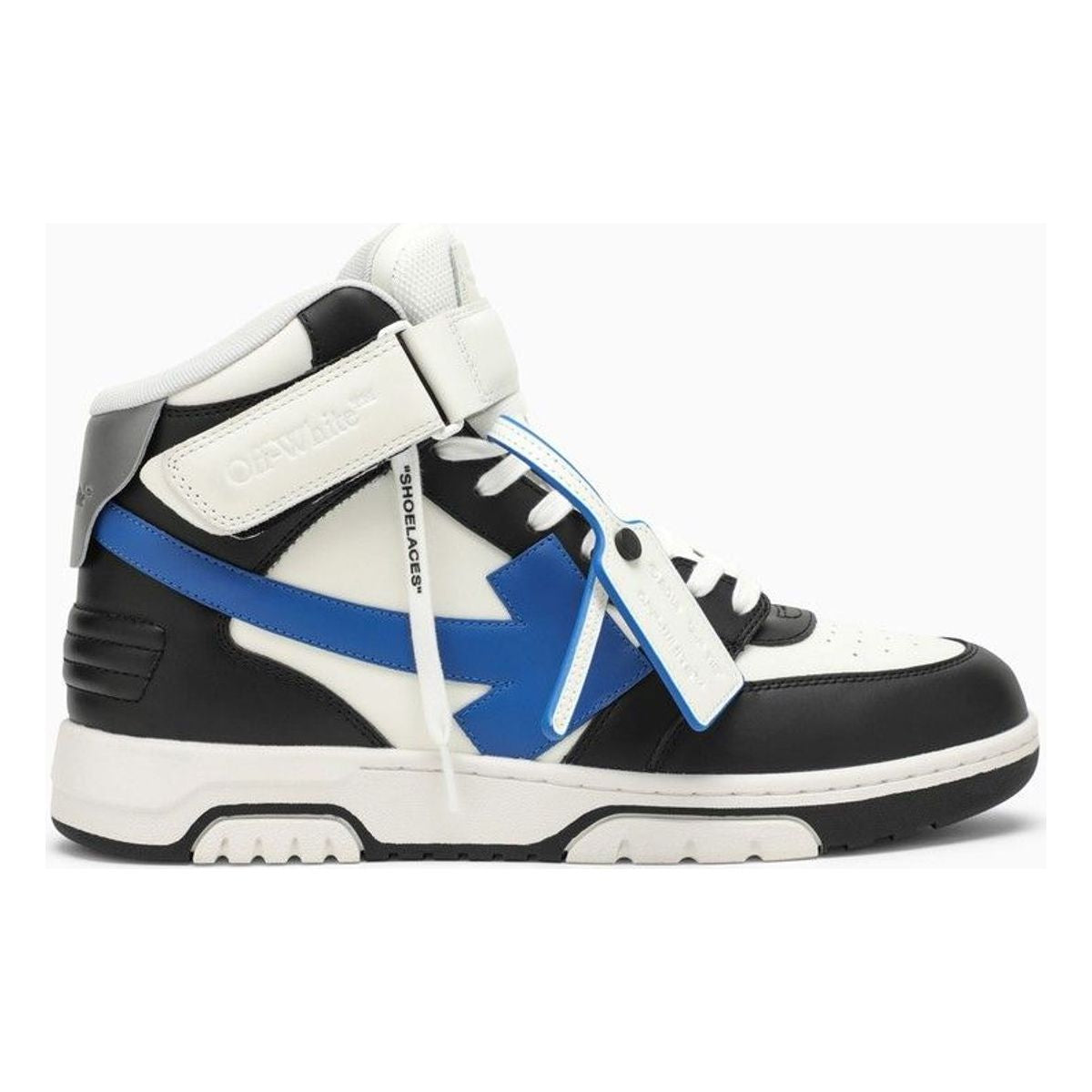 OUT OF OFFICE BLACK/NAVY BLUE HIGH TOP TRAINER