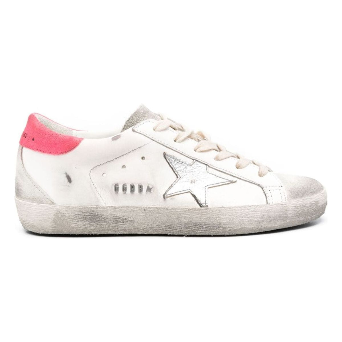 SNEAKER SUPER STAR BLANCO GRIS ROSA FLUO