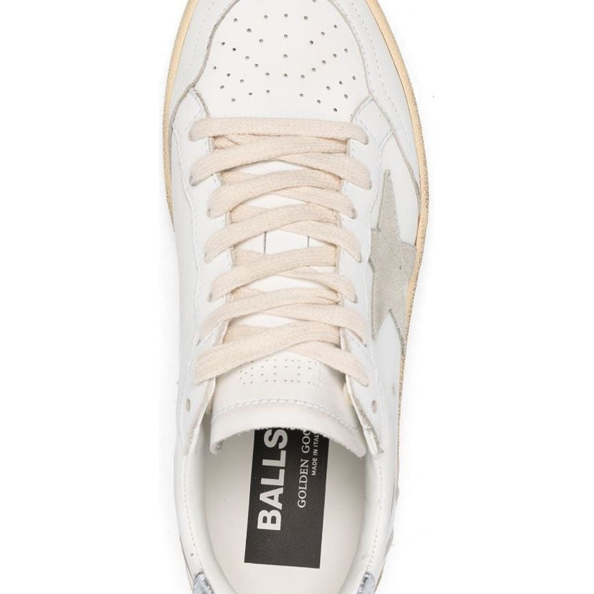 BALL STAR LEATHER SNEAKERS