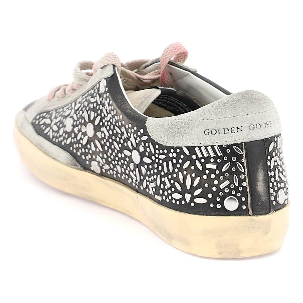 SUPER-STAR STUDDED SNEAKERS WITH