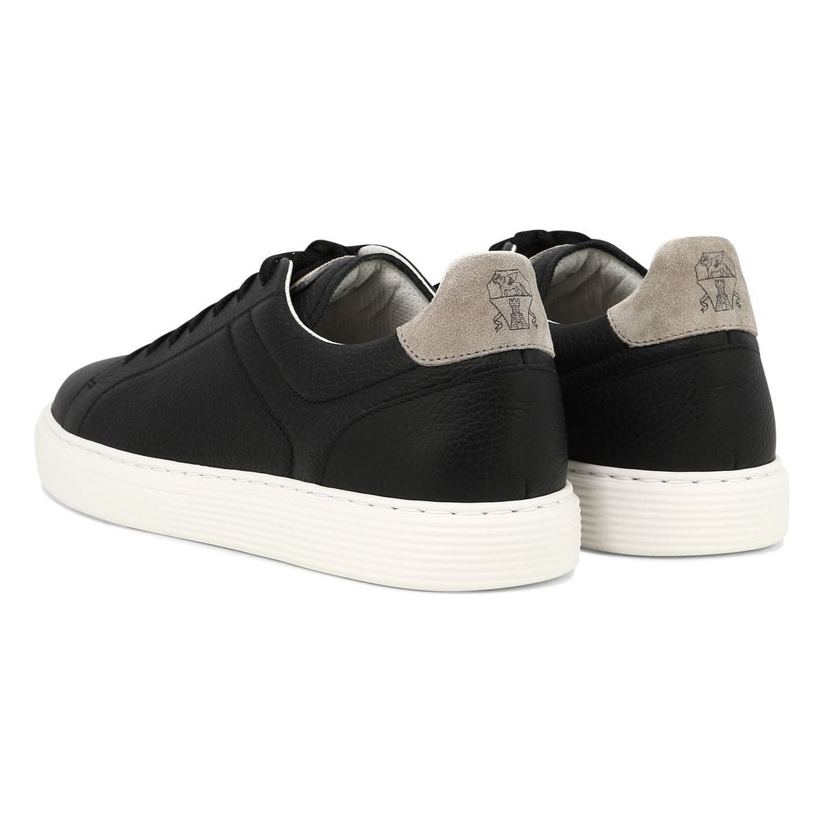 GRAINED CALFSKIN SNEAKERS