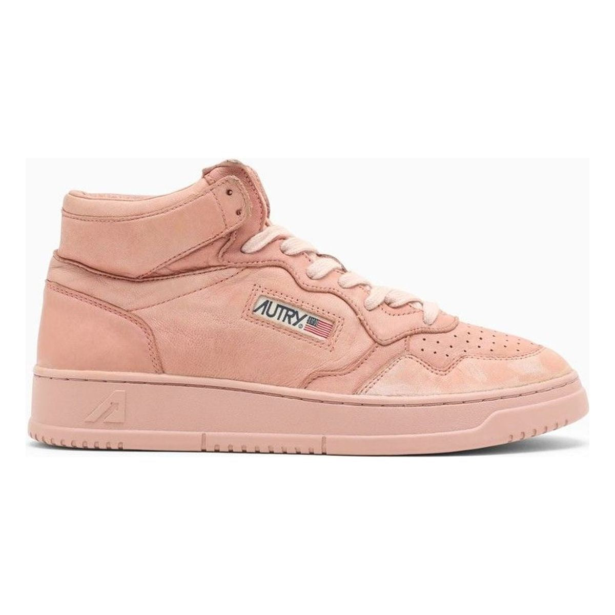 MEDALIST MID SNEAKERS IN PEACH SUEDE
