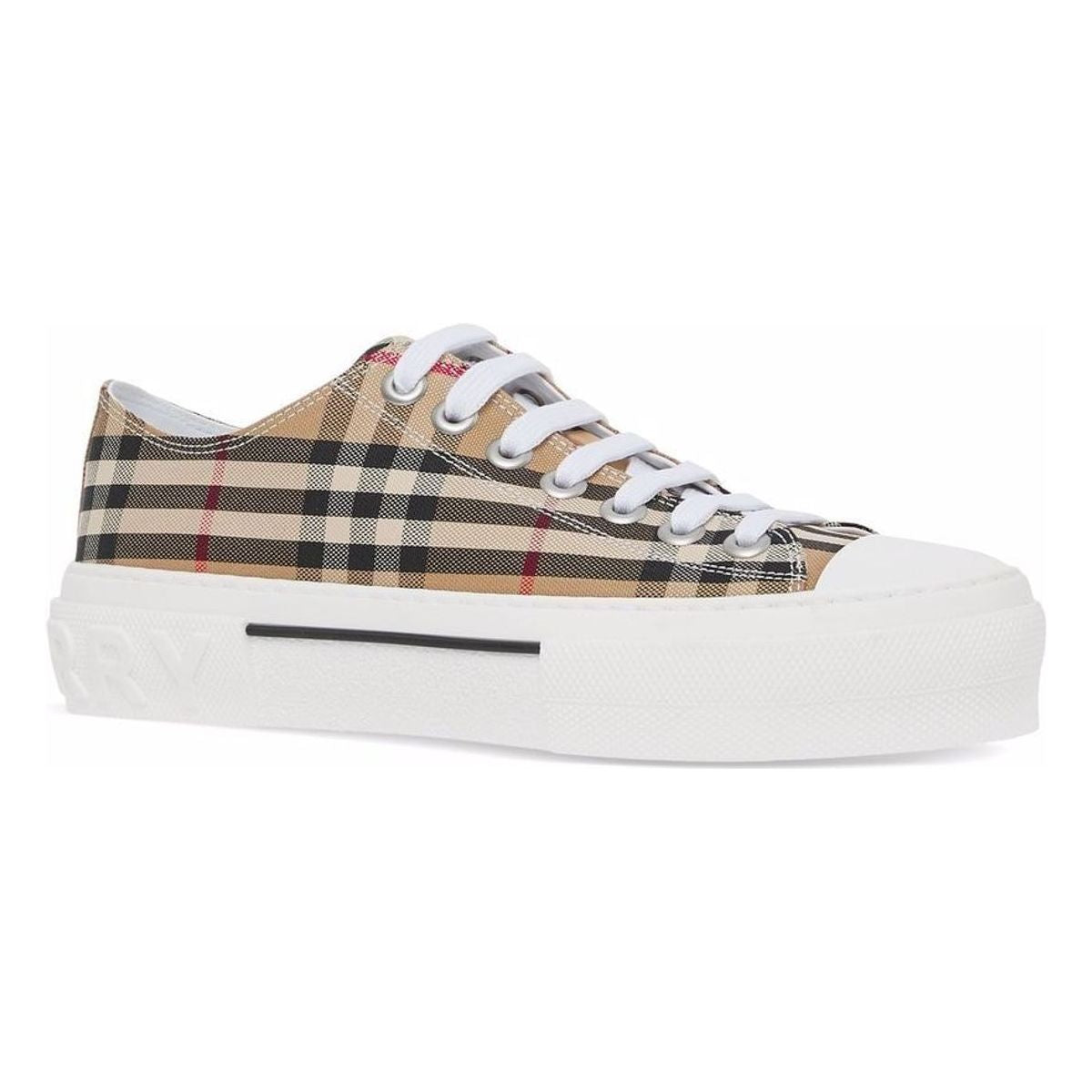 LOW TOP CHECK SNEAKERS