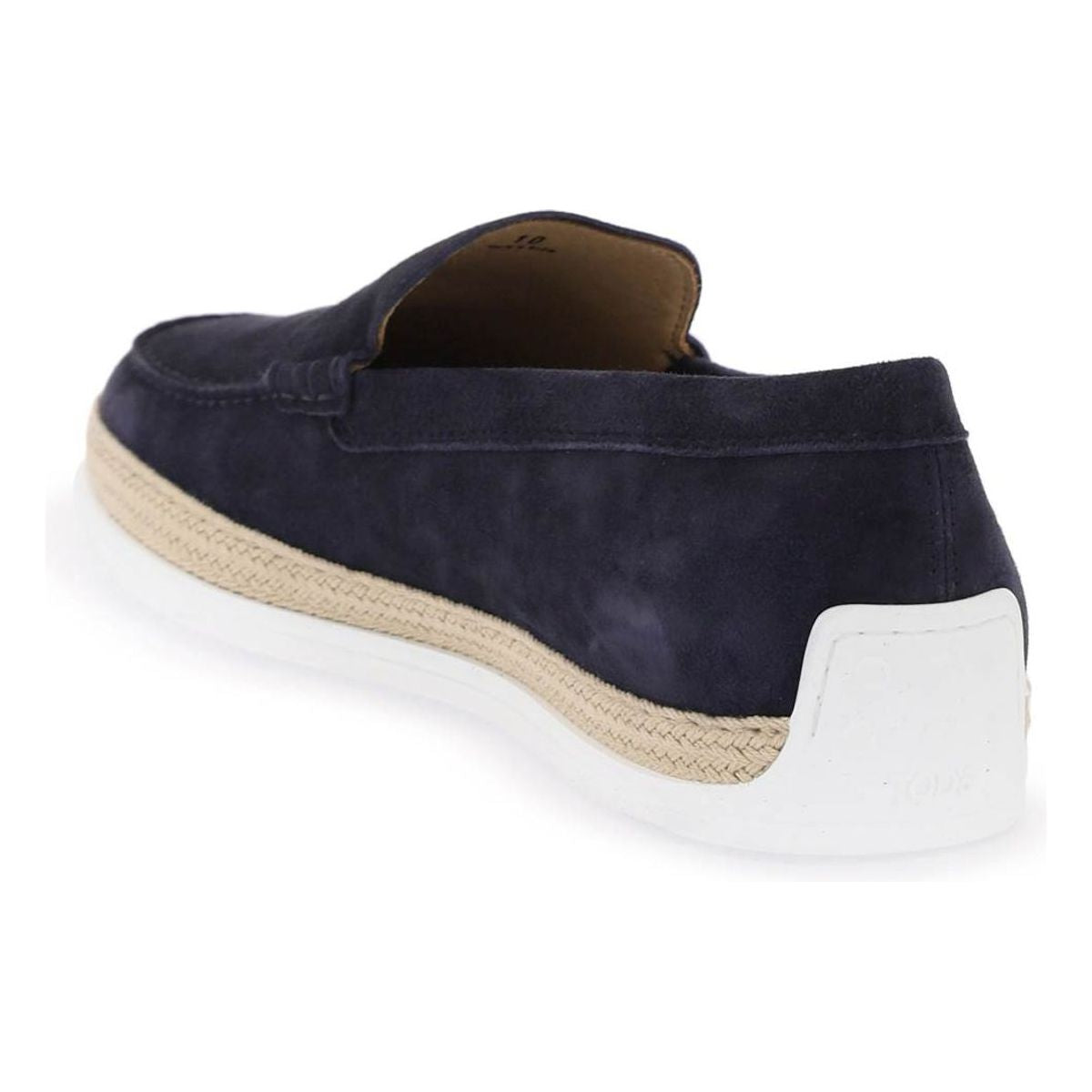 ALMOND TOE SUEDE LOAFERS