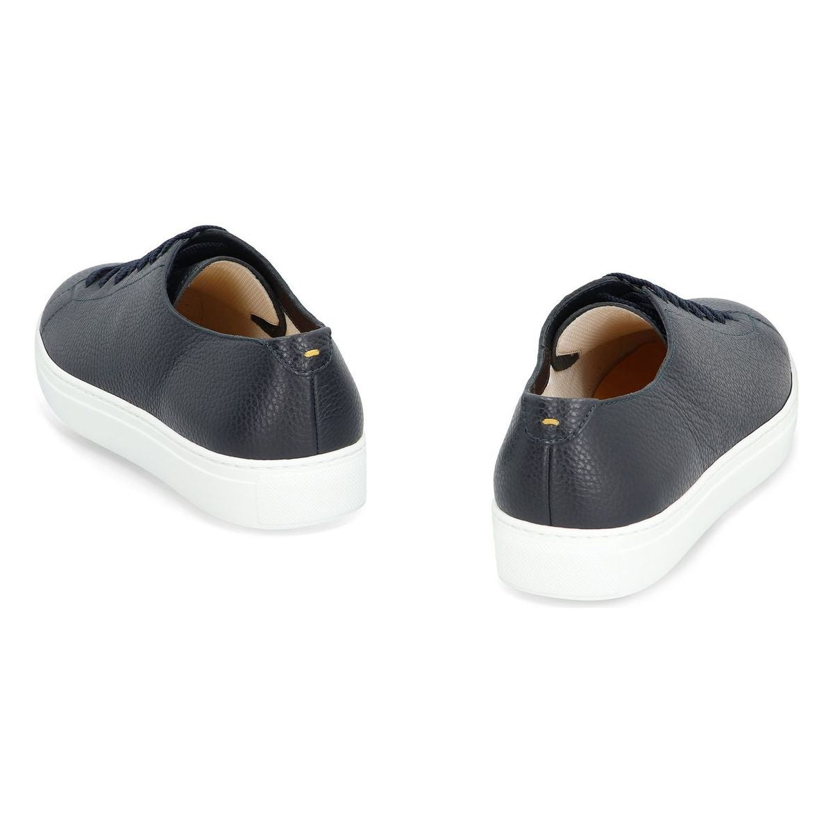 LEATHER LOW-TOP SNEAKERS
