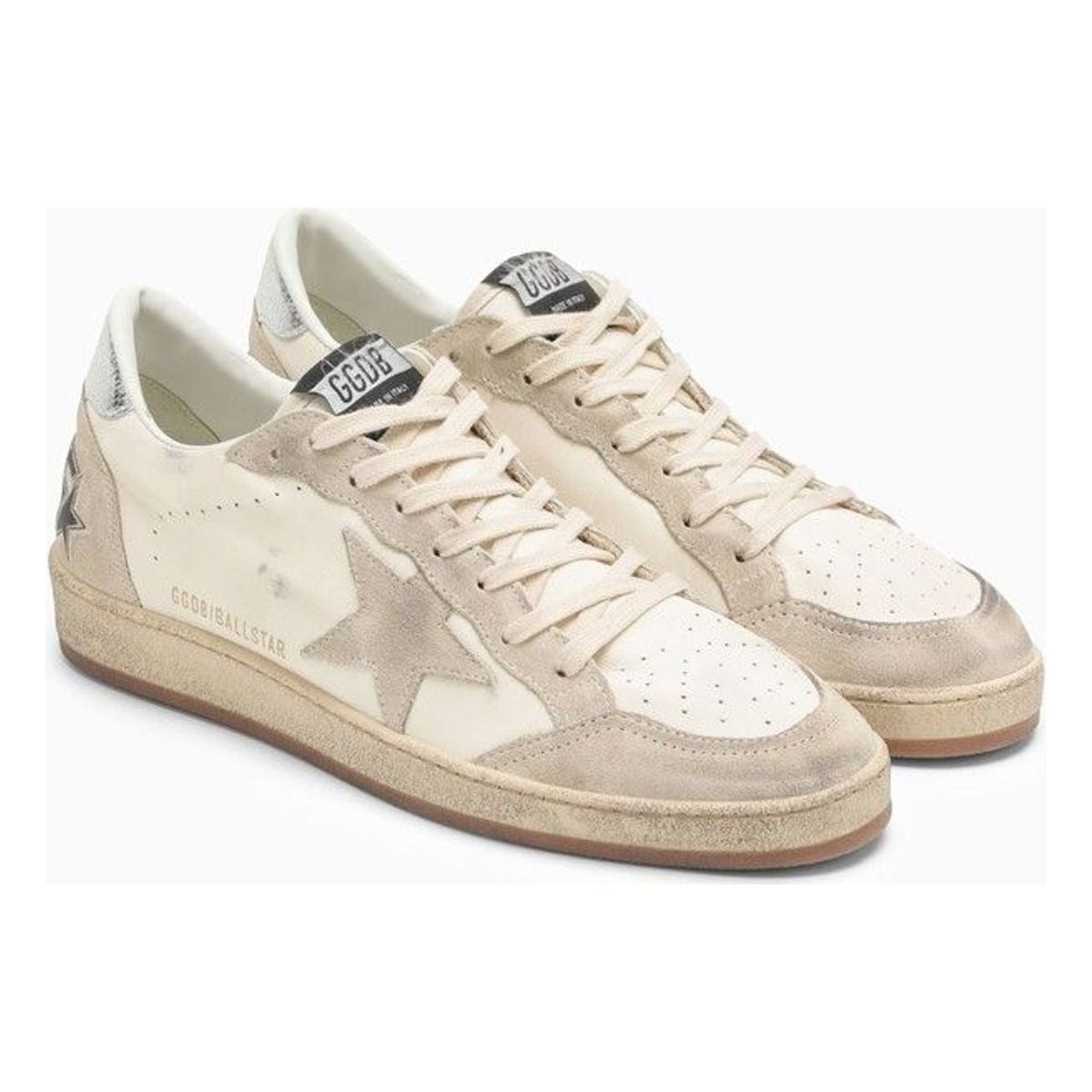 BALL STAR WHITE/SILVER TRAINER