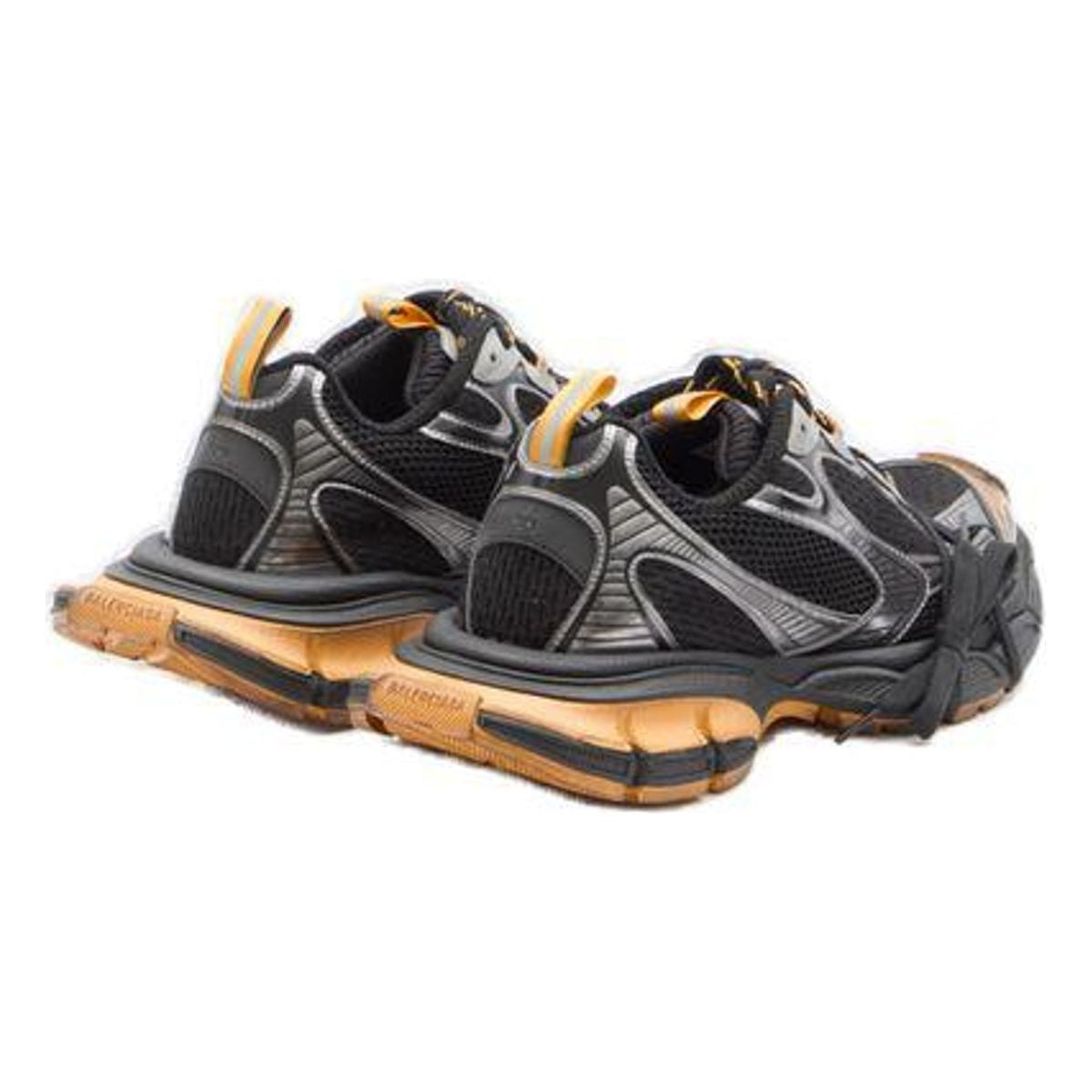 3XL BLACK/ORANGE/GREY MESH AND POLYURETHANE TRAINER