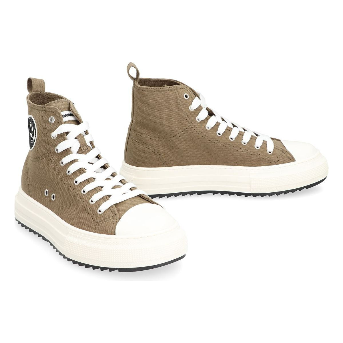 CANVAS HIGH-TOP SNEAKERS