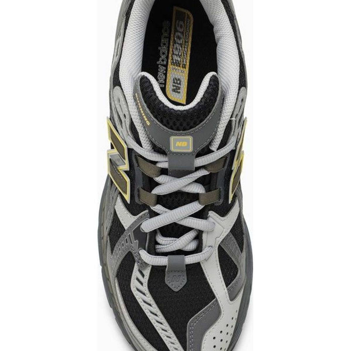 LOW 1906 UTILITY GREY/LEMON TRAINER