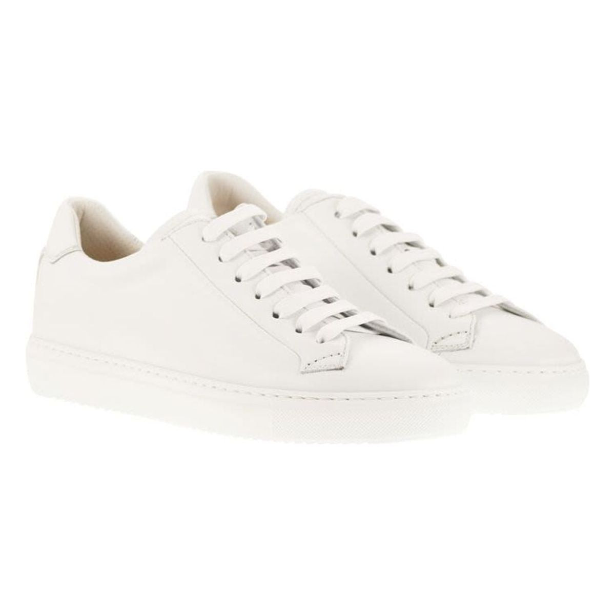 SMOOTH LEATHER TRAINERS