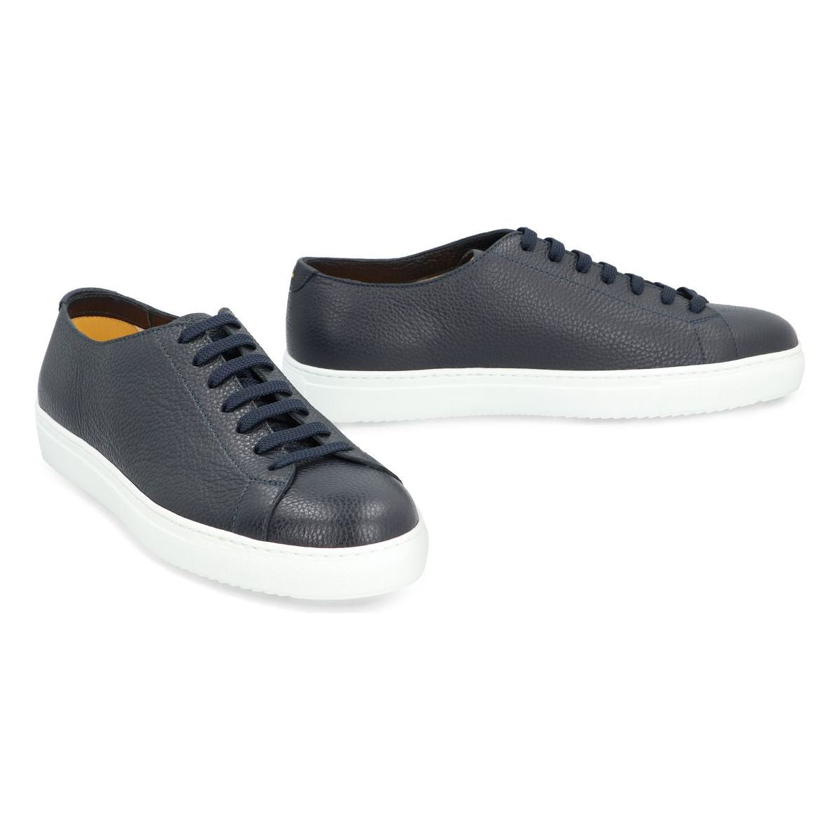 LEATHER LOW-TOP SNEAKERS