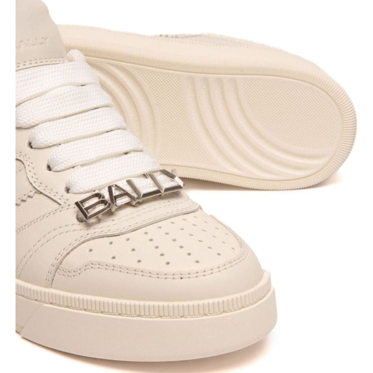 RAISE LEATHER SNEAKERS
