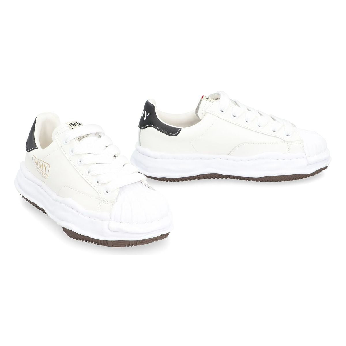 BLAKEY LEATHER LOW-TOP SNEAKERS