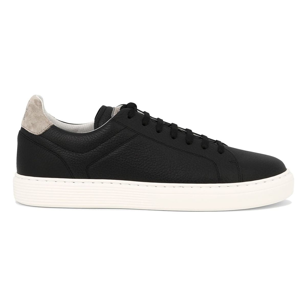 GRAINED CALFSKIN SNEAKERS
