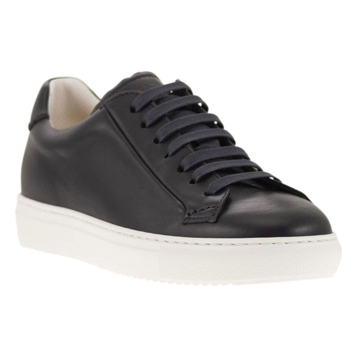 SMOOTH LEATHER TRAINERS