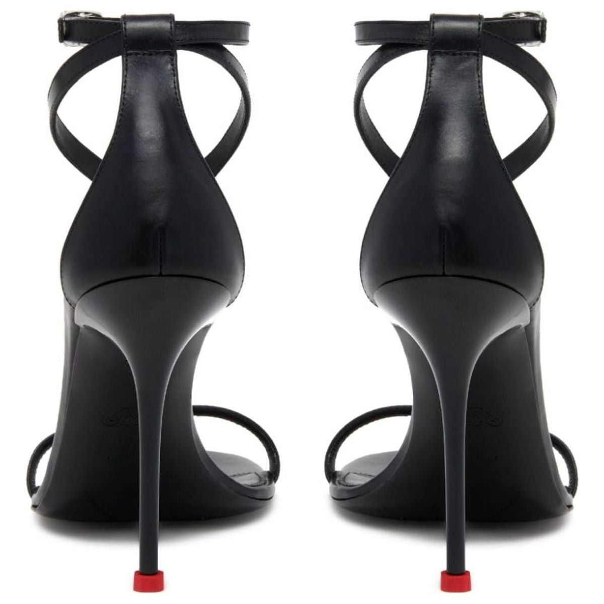 LEATHER HEEL SANDALS