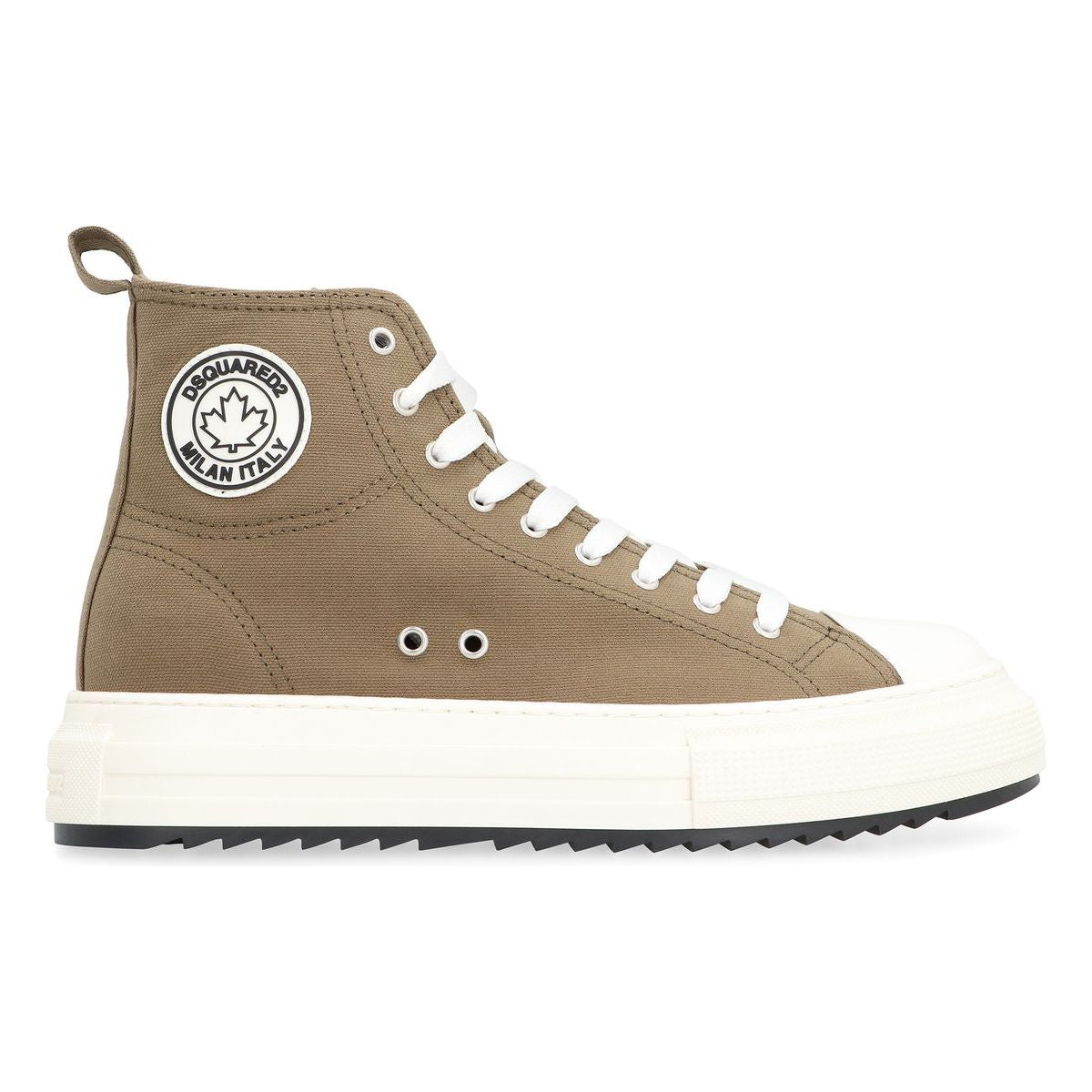 CANVAS HIGH-TOP SNEAKERS