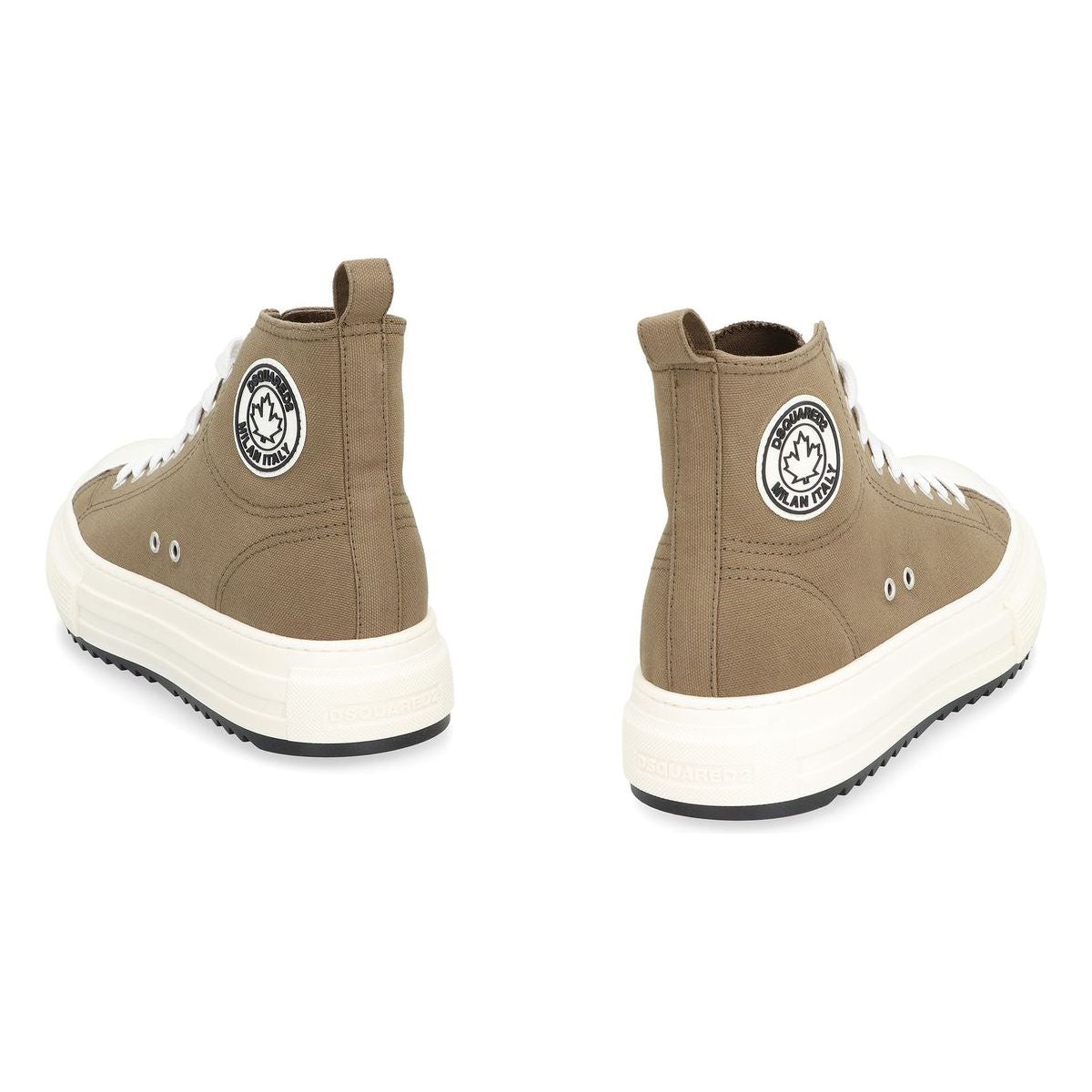 CANVAS HIGH-TOP SNEAKERS