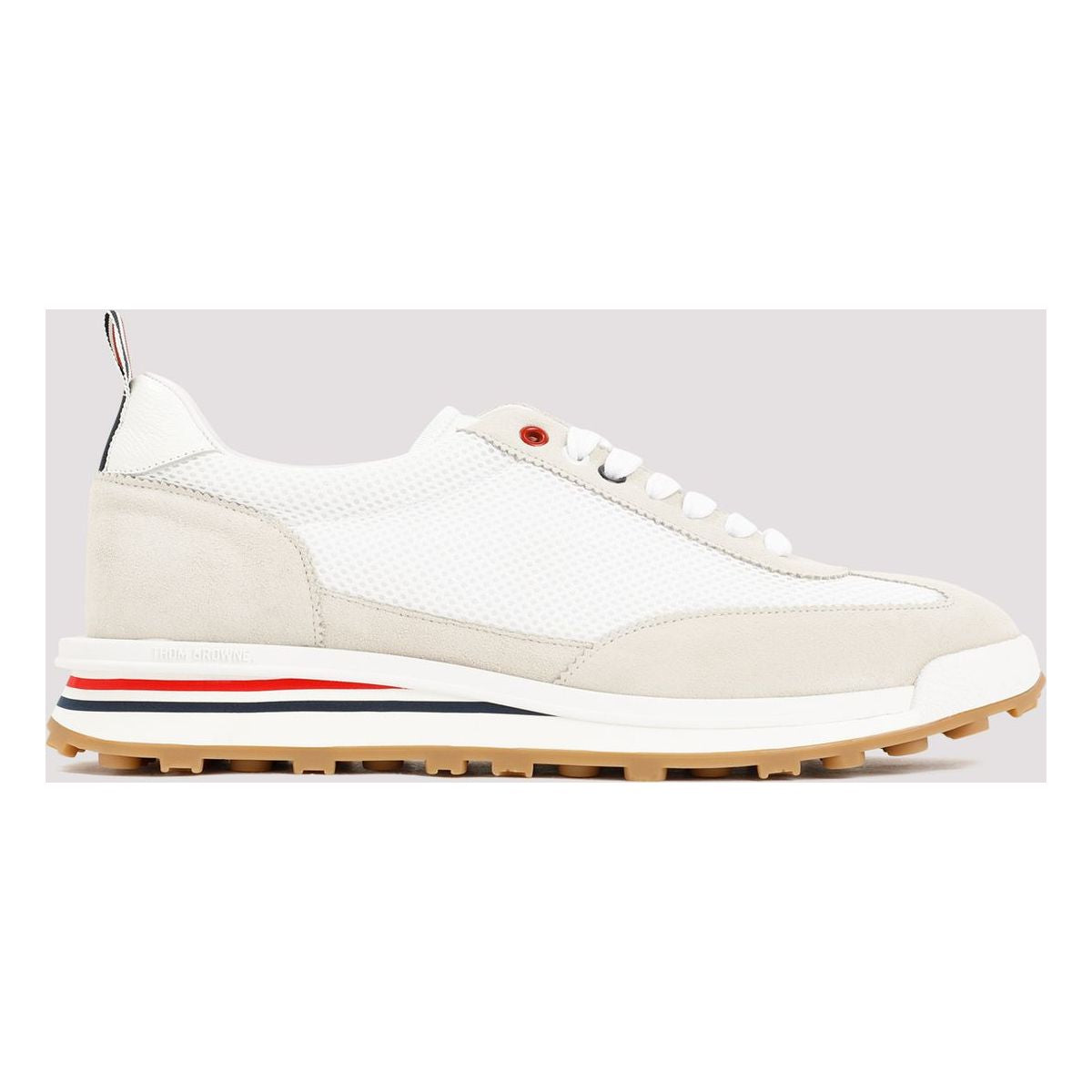 MESH AND SUEDE LEATHER SNEAKERS IN 9