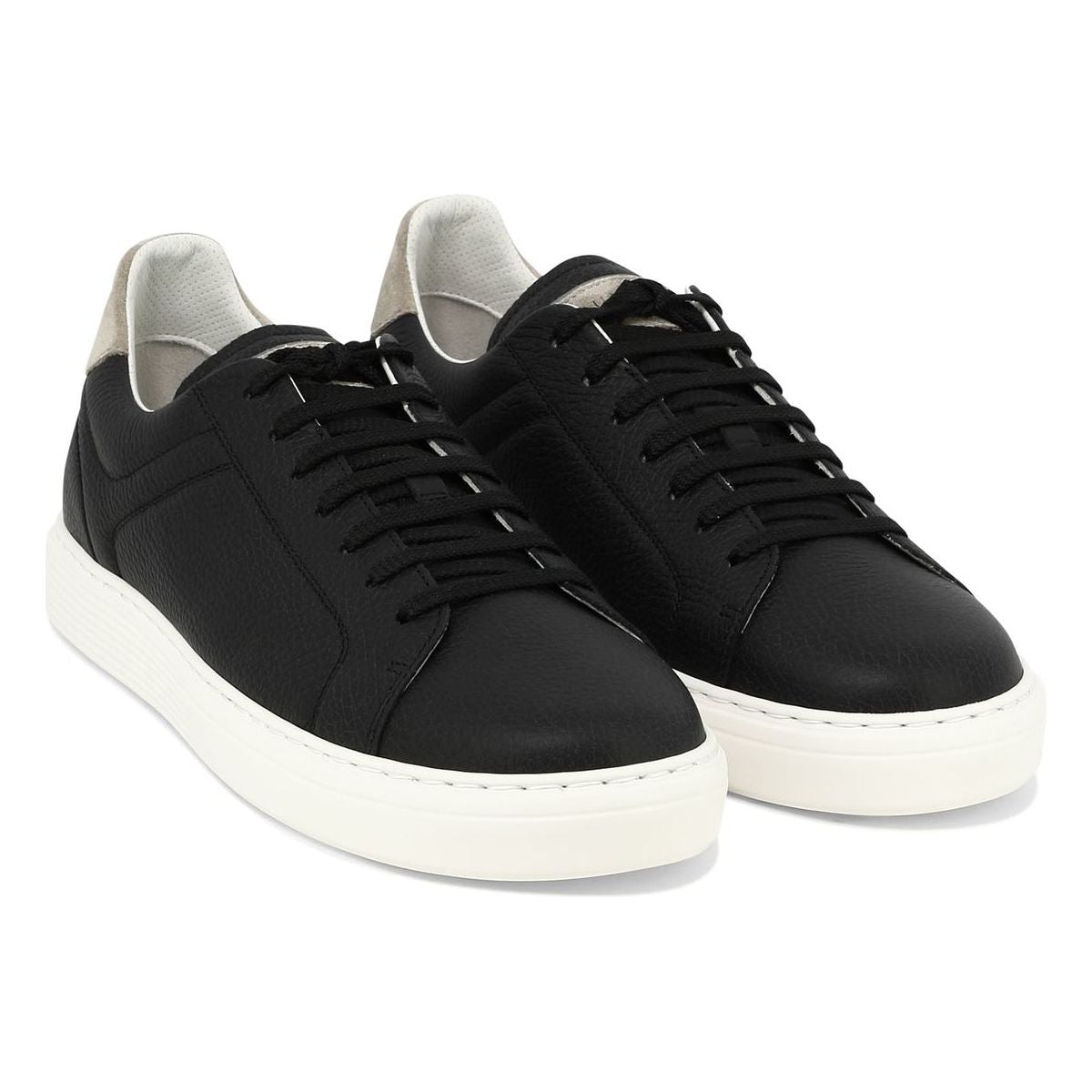 GRAINED CALFSKIN SNEAKERS