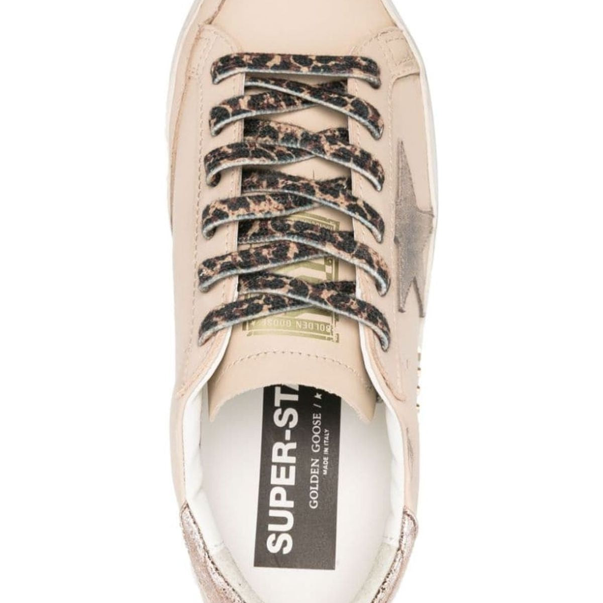 SUPER-STAR LEATHER UPPER SUEDE STAR