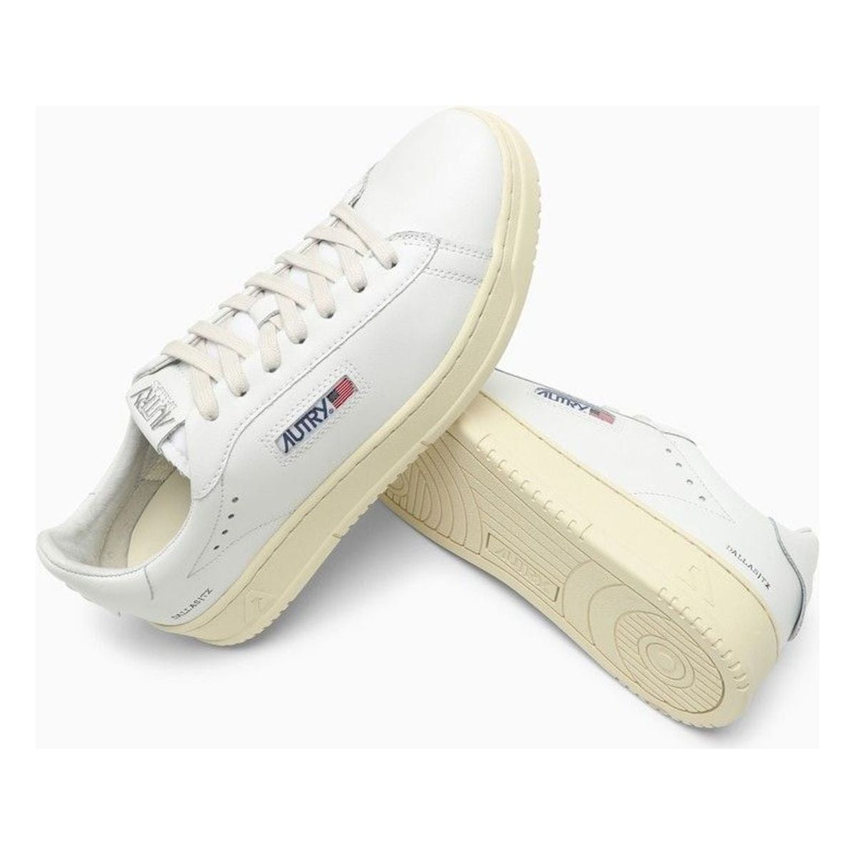 WHITE LEATHER DALLAS SNEAKERS