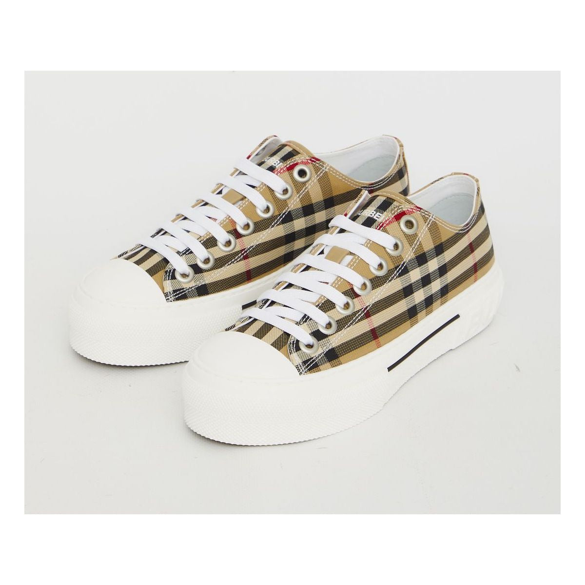 LOW TOP CHECK SNEAKERS