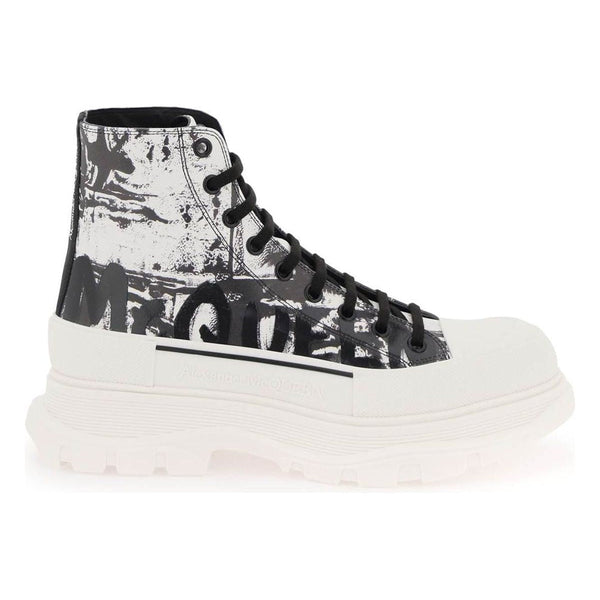 'TREAD SLICK GRAFFITI' ANKLE BOOTS