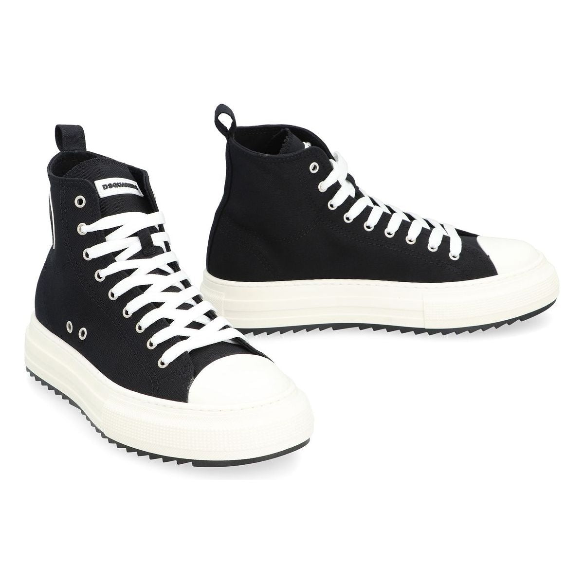 CANVAS HIGH-TOP SNEAKERS